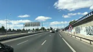 Madrid ruta calle Valencia a Autovia de Extremadura