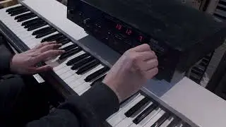 Manual Wave-Sequencing on the KORG EX-8000