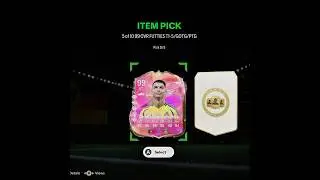 New player pick! #fifa#fc25#fc#game#playerpick#goodluck#insane