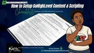 How to Use AI to Organize Content & Scripting for Streamyard, Canva & GoHighLevel