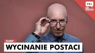 Wycinanie postaci z jednolitego tła - Gimp