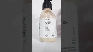 This Coffee & Coconut Lotion Smells INSANE 😍 | Soft Skin in Seconds #shorts