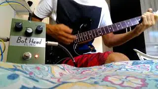 Handmade Distortion Pedal with germanium diodes.