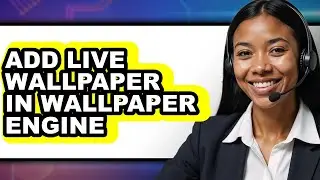 How to Add Live Wallpaper in Wallpaper Engine (only Way)
