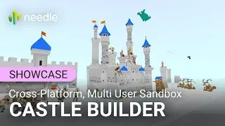 🌵 CASTLE BUILDER by Needle🏰 • a WebXR experience • made with 