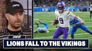Minnesota Vikings vs. Detroit Lions Review | PFF Grade Release Show