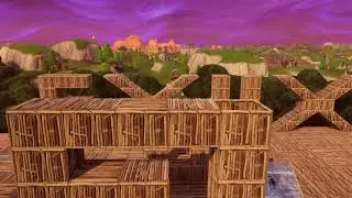 BUILDING SXVXN's AND zStormP's NAME IN FORTNITE! w/KNXFEE