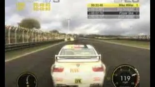 GRID PC Gameplay E6750+8800GTS Toca DTM Race Driver