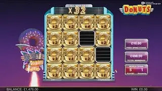 BTG New Slot Donuts - HUGE WIN