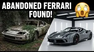 Abandoned Ferrari Beast Revived: From Forgotten Junk to Legendary Supercar Evolution!