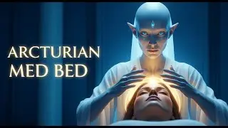 Eternal Night Healing &ndash; 528Hz Arcturian Med Bed LIVE &bull; Sleep Cocoon & Aura Protection