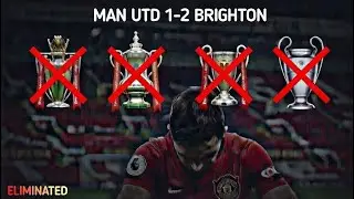 UNITED OUT OF ALL COMPS! 🤯 Fans in TOTAL HEADLOSS &ndash; Losing to Brighton - FA Cup Meltdown Reactions