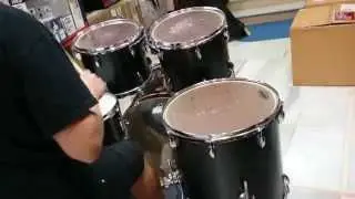 LUDWIG ACCENT CUSTOM POWER BLACK