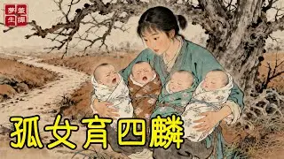 災年孤女被趕去鄉下茅屋，意外撿到 4 個棄嬰，靠給人洗衣、放牛換糧養娃。多年後，四子一個中舉、一個開醫館、一個掌商號、一個守邊關，回鄉擺下報恩宴，鄉鄰們全看傻了！#故事#民間傳說#奇遇#報恩#原創故事