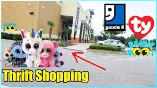 Thrift Shop With Us @ Goodwill | Beanie Boos & Retro Toys Finds