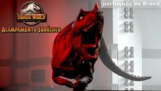Fugindo do Ceratossauro com Beb&ecirc;s Dinossauro | JURASSIC WORLD: ACAMPAMENTO JUR&Aacute;SSICO | Netflix