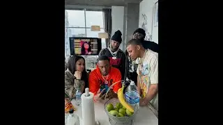 When Crazy Ty posts a video of them jumping on one of Rico&rsquo;s boys!