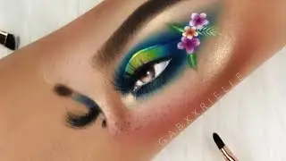 Another tropical eye look ||Husna s makeup