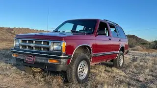 Первые впечатления от лифт-комплекта 2,5 дюйма для Blazer S10 1993 года