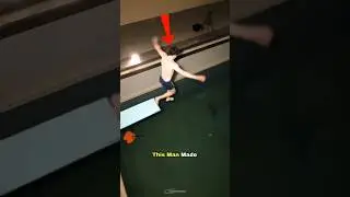 Never Jump Into Still Water Like This Man!🤯