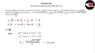 Problem Persamaan Diferensial (ODE) | Part 2