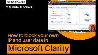 2 Minute Tutorials: How to Block Your IP and User Data in Clarity