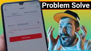 tiktok maximum number of attempts reached try again later | how to fix maximum number of attempts
