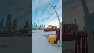 Walk with me at O-day min park , downtown Edmonton | $48.6 million dollar park in Edmonton 