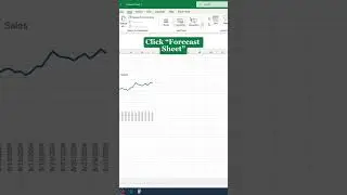 Excel Forecast Function in Seconds! 📈 Predict Future Values Easily #ExcelTips #ExcelTutorial #excel