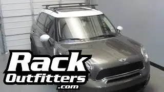 Mini Countryman Thule Rapid Podium BLACK AeroBlade Base Roof Rack '11-'14* by Rack Attack