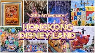 【香港ディズニー】正直、日本より好きかも…？｜1日満喫Vlog｜待ち時間・ショー・日本との違いについても紹介！