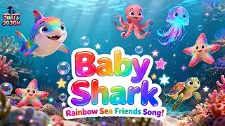 Baby Shark Nursery Rhymes Fun and Educational Song About Colorful Fish 🐠🎓