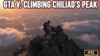GTA V climbing the highest mountain #gta #gtavicecity 