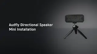Audfly Directional Speaker Mini Installation