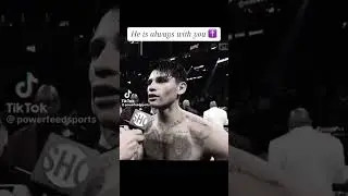 Ryan Garcia thanks Jesus Christ
