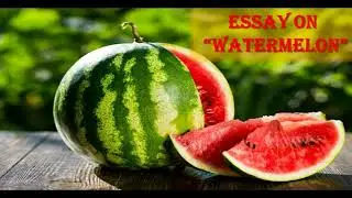 Essay On Watermelon for Kids | How to write few lines On Watermelon | 10 points on Watermelon