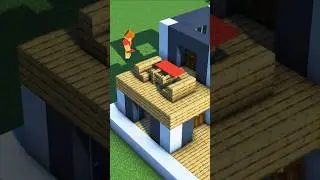 Minecraft Easy Modern House🏠 #minecraft