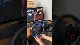 Thrustmaster T150 VS Logitech GT #shorts #thrustmaster #logitech