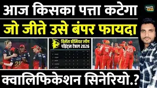 आज किस Team का पत्ता कटेगा, कौन करेगा क्वालीफाई | WPL 2026 Qualification Scenario |