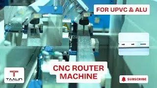 3-Axis cnc router machine for aluminium profile | aluminium cnc machining center with 3 axis