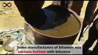 How we ensure the bitumen we export is exactly what our customer want?