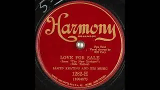 Lloyd Keating & His Music - Love for Sale (1931)