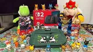ASMR Christmas Unboxing 🎄 Pok&eacute;mon Cards, One Piece Cards & Switch 2 (Whispered)