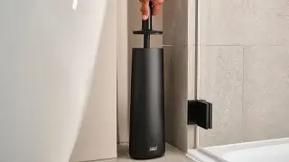Joseph Joseph Flex&trade; 360 Matt Black Toilet Brush | 70597