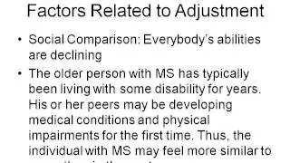 Aging with Multiple Sclerosis - Can Do MS Webinar - June 11, 2013