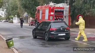 الموقع الصناعي الكنتور يعقم شوارع مدينة اليوسفية ومخافر أمنية