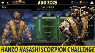 New Challenge Game Play | Hanzo Hasashi 🔥| Mk Mobile #shaokhangaming #gaming #mkmobile