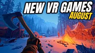 8 NEW VR GAMES Coming Up August 2025 | Meta Quest 3, PSVR 2, PCVR!