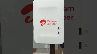 Airtel Xstream AirFiber installation #airtel #xtreme #fiber #xstreamairfiber #harayana #airtelfiber
