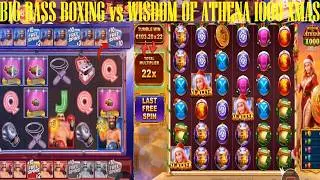 🎰Machines BIG BASS BOXING vs WISDOM OF ATHENA 1000 XMAS